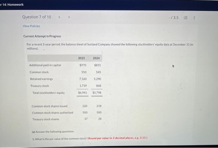  Current Attempt in Progress For a recent 2-year period, the balance