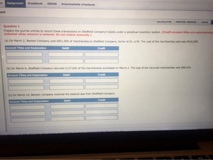ORION Question entries to record transactions Stwffeld ComN,nVs toks a "Stem. when