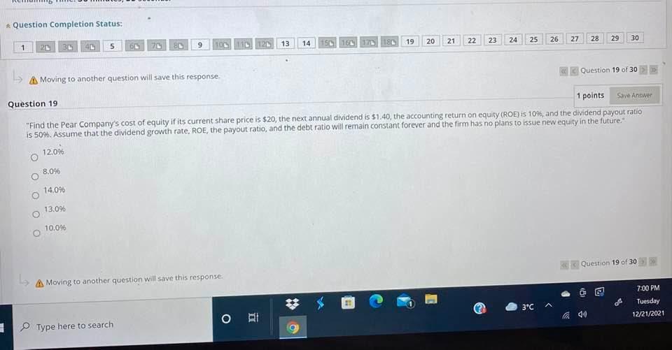 Question Completion Status: 21 22 23 24 25 26 28 29