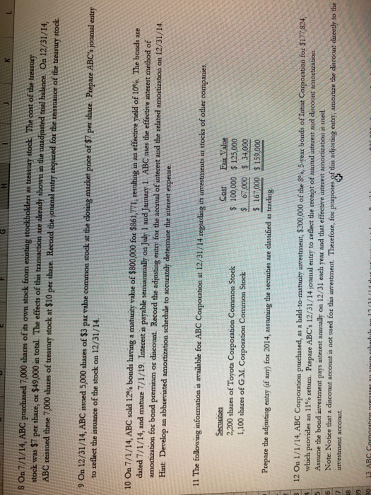 4 5 Debit Credit 6 Cash $ 975,232 7 Short term investments