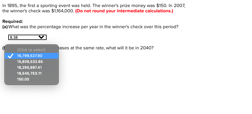 the answers In 1895, the first a sporting event was held. The