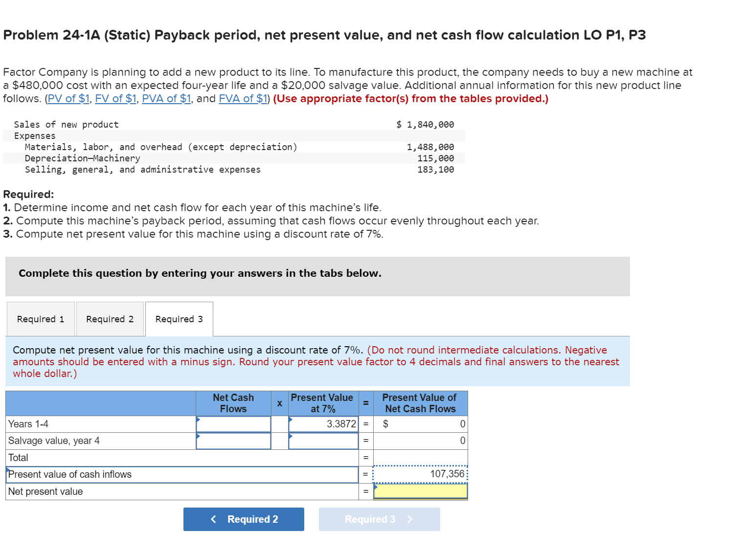 Need help. Solve problem by steps please for understanding. Thank you! Problem