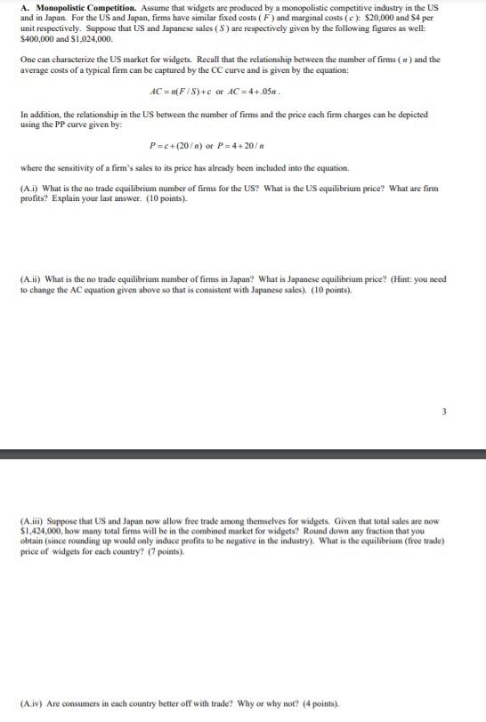 Please answer B and C. For B, I need the answers in