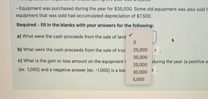 Co. provided the following condensed information regarding cash flows: 2022 2021 S