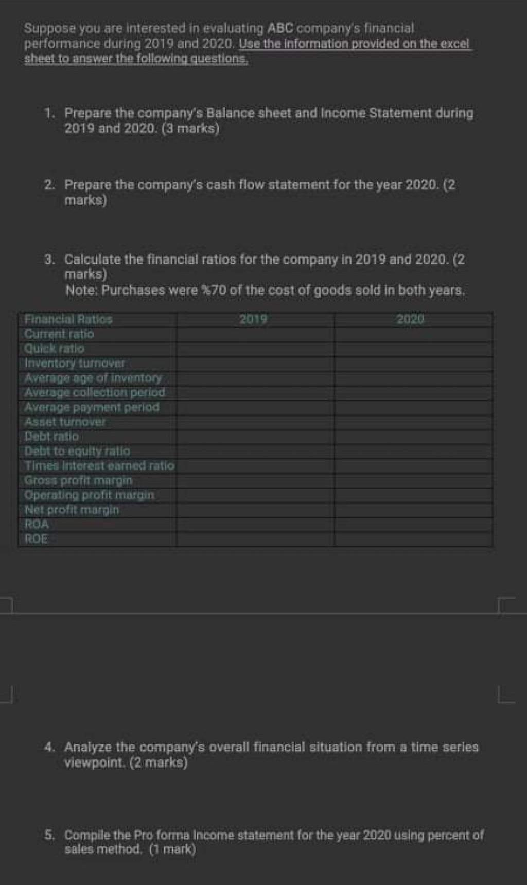 only part two and four, please Suppose you are interested in