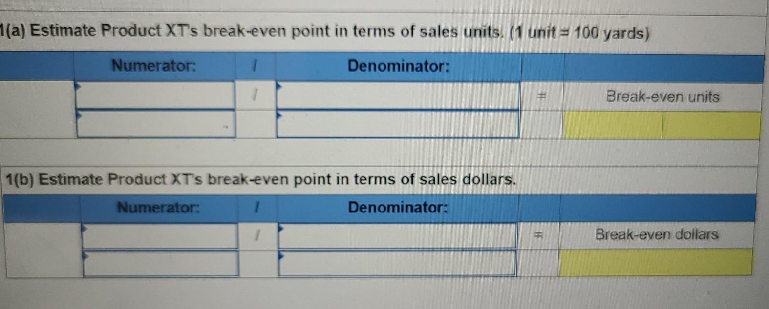 a number of rope products. Management is considewng the future of Product