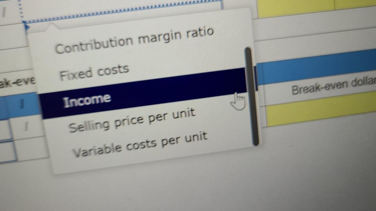 profitable as planned. Because Product XT is manufactured and marketed independently of