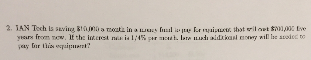  2. IAN Tech is saving S10,000 a month in a money