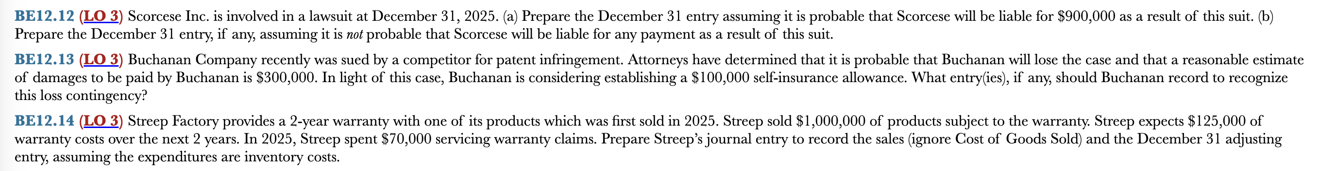  Please answer all 3 step by step i need to understand