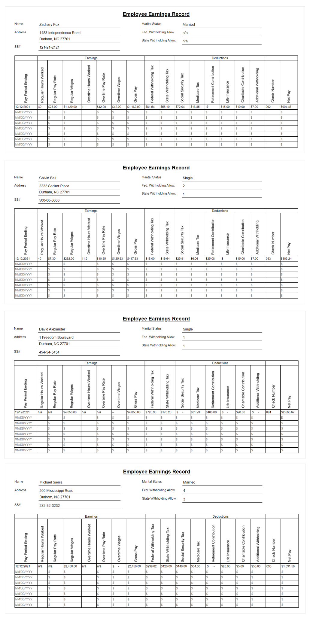 quarter total federal income tax, Social Security tax, and Medicare tax for