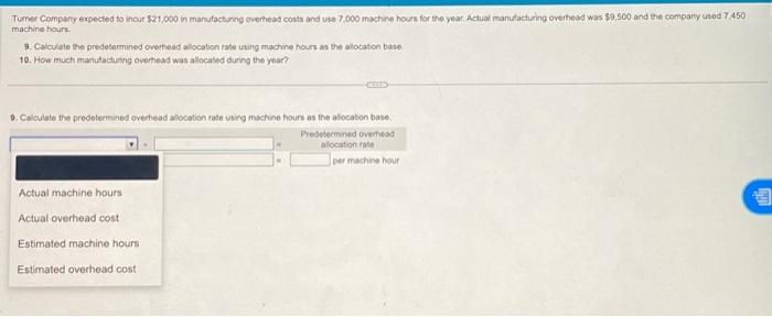 please write both 9 and 10 with the option given below .