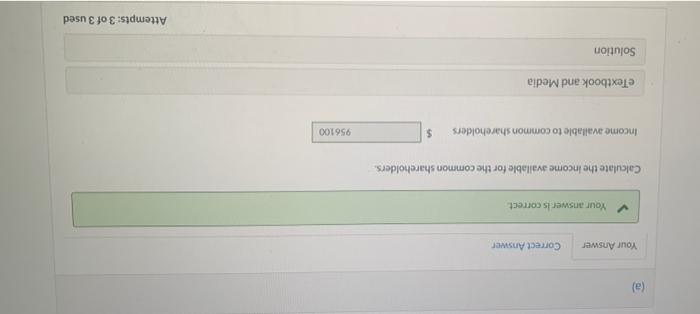 earnings per share for the year? Current Attempt in Progress Cato Corporation