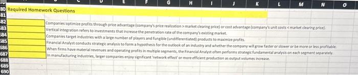 please answer true or false. Companies optimite profas through price advantage (companyis