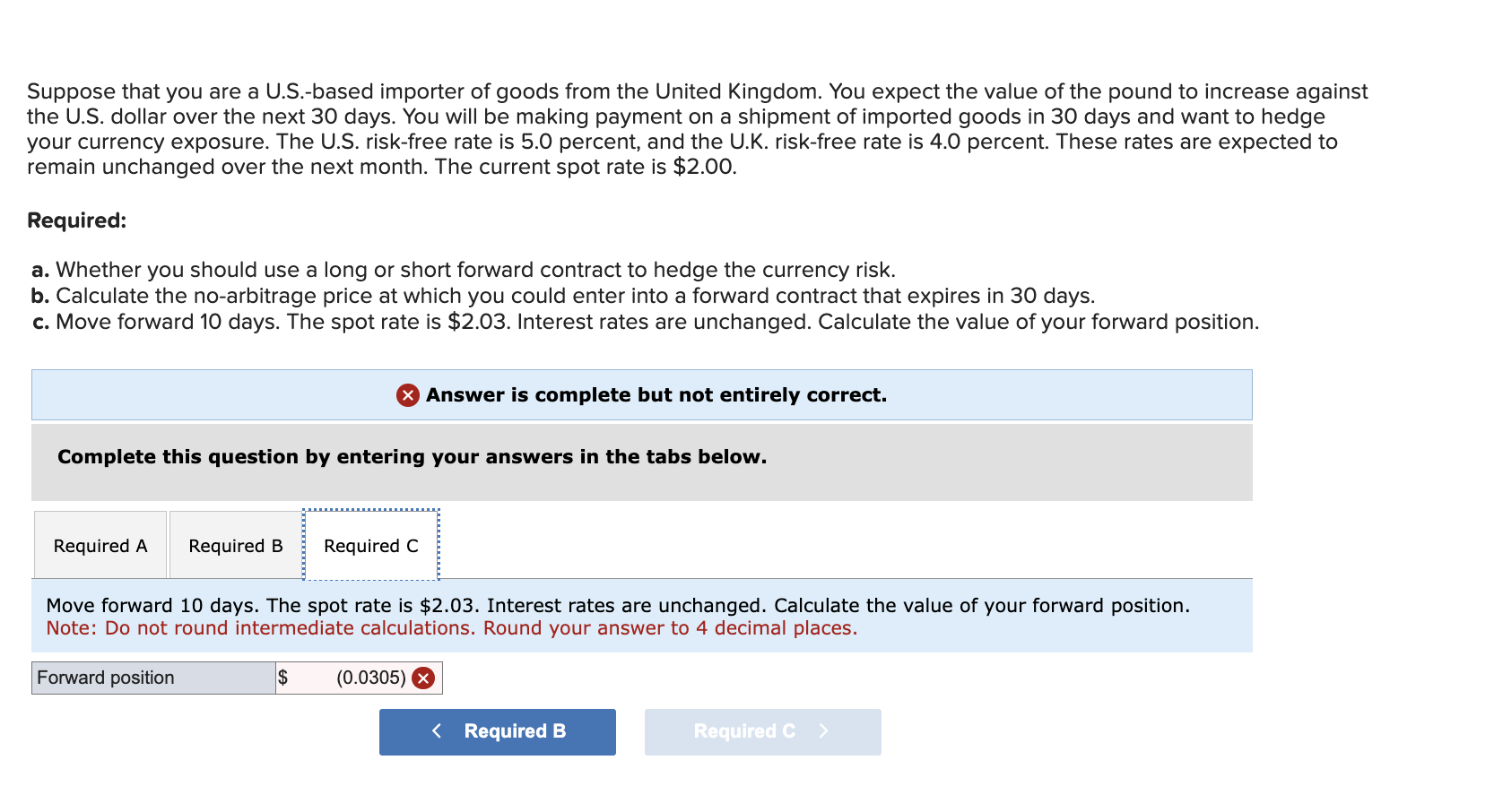  Suppose that you are a U.S.-based importer of goods from the