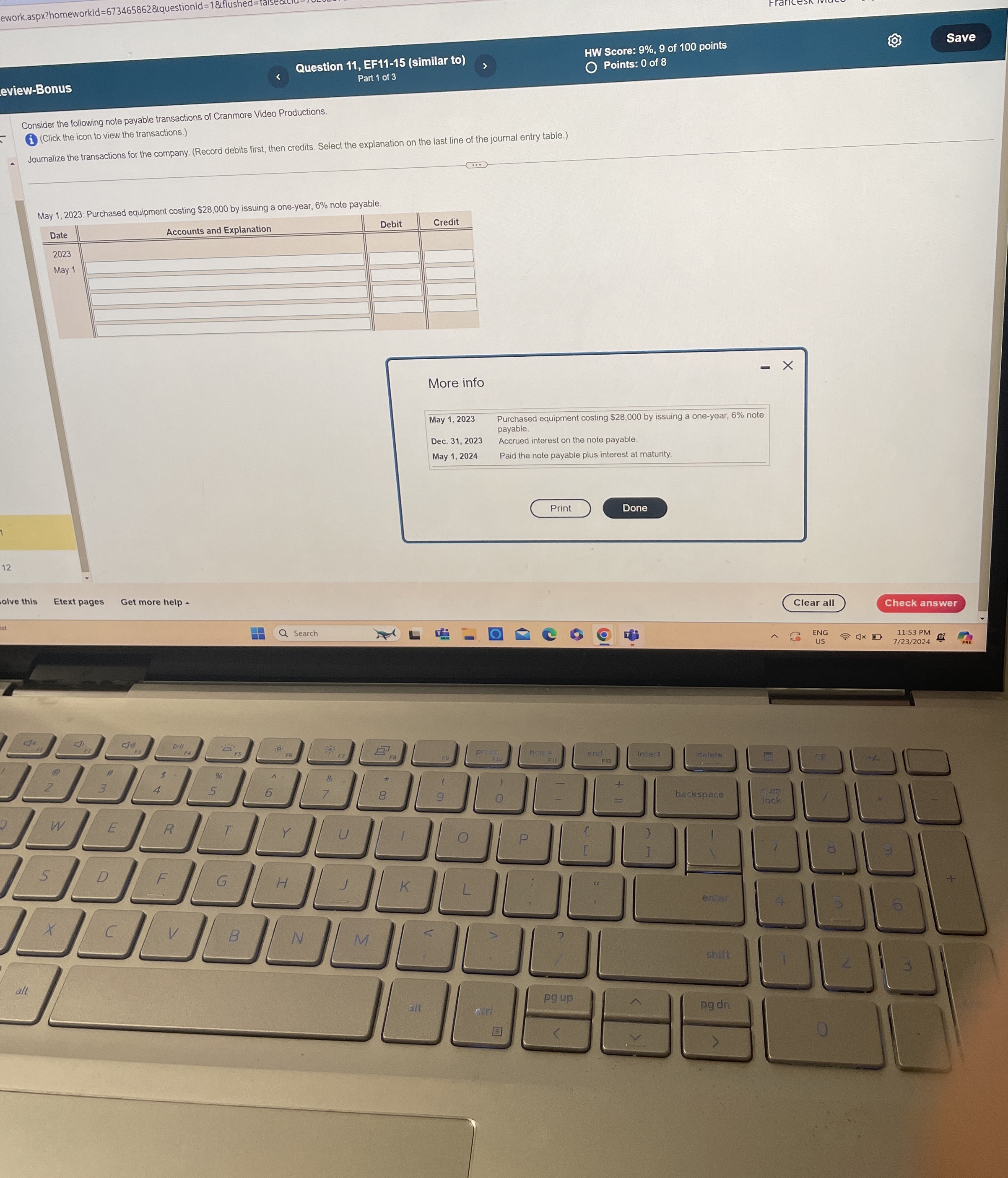  eworkaspx?homeworkld =673465862 &questionld =18 &flushed = taise . Question 11, EF11-15(similar