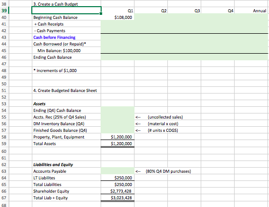 Price = Ending Finished Goods = Beg. Finished Goods = Material per