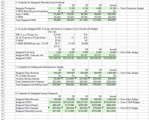 per yard 3% of next Q production needs 3% of current production