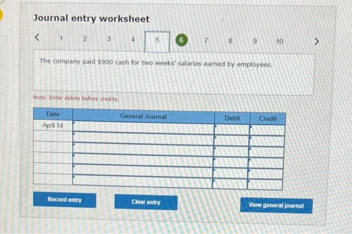 (Apri1) rent. 3 The conpany purchased $1,400 of office supplies for cash.