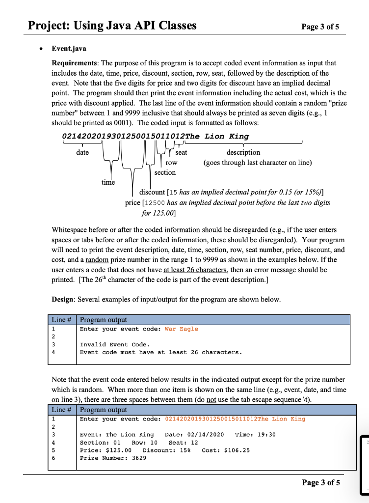 time specified. In order to avoid a late penalty for the project,