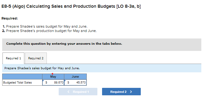 SB Exercise E8-5 to E8-10 [The following information applies to the