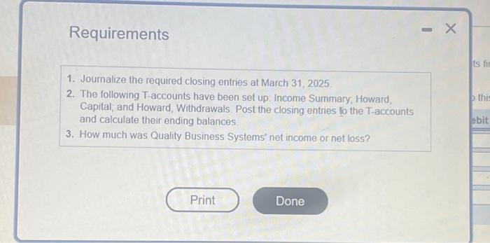 1 of 6 K Quality Business Systems uses a perpetual inventory system.