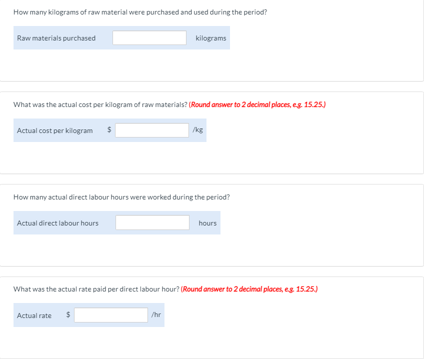 of Metlock Co., and are asked to provide the factory manager with