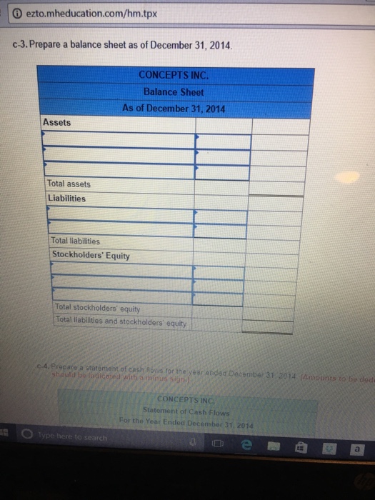 Earnings. These were the only accounts with balances in the ledger on