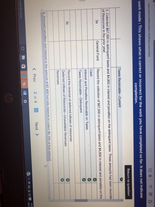 transactions related to its property taxes: 1. Levied property taxes of $6,760,000,
