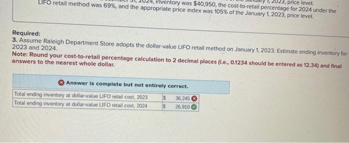 cost-to-retail percentage cal decimal places (i.e., 0.1234 should be entered as 12.34