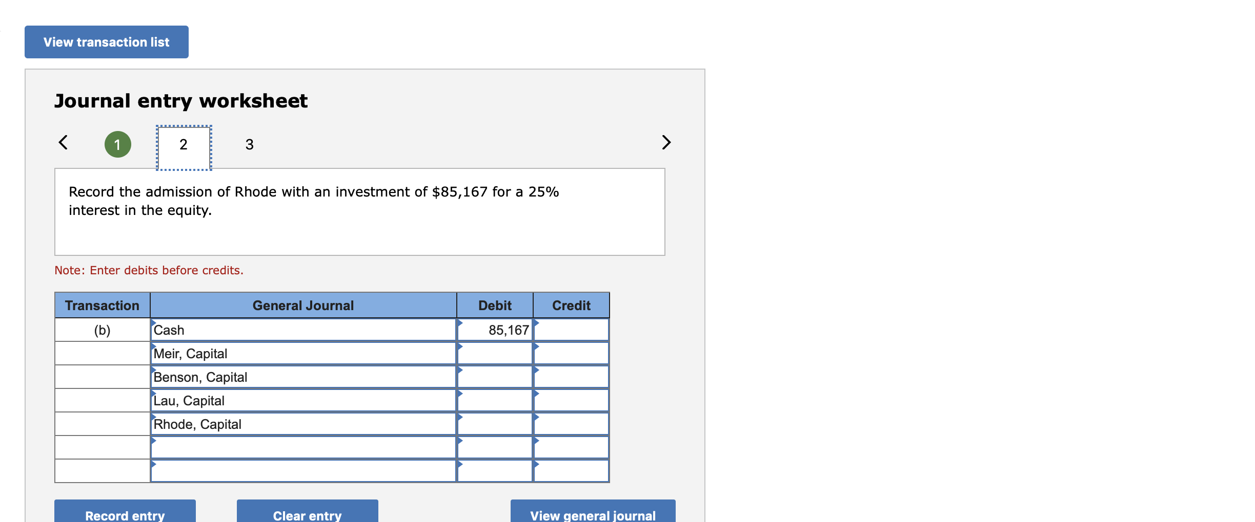 are partners and share income and loss in a 2:3:5 ratio (in