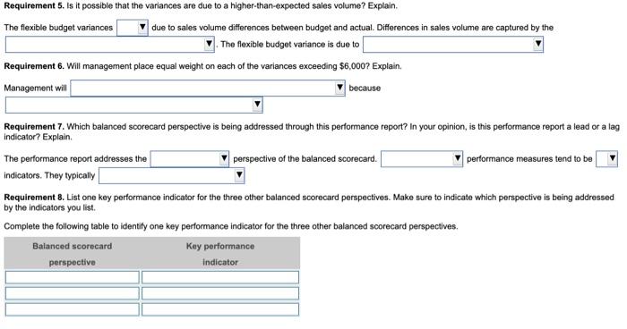 3. Which items should be investigated if part of management's decision criteria