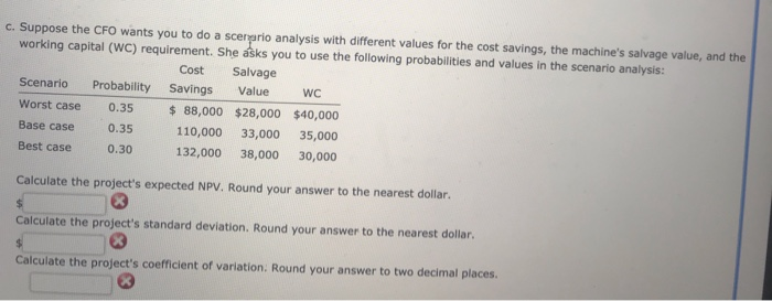 considering a new machine that costs $350,000 and would reduce pre-tax manufacturing
