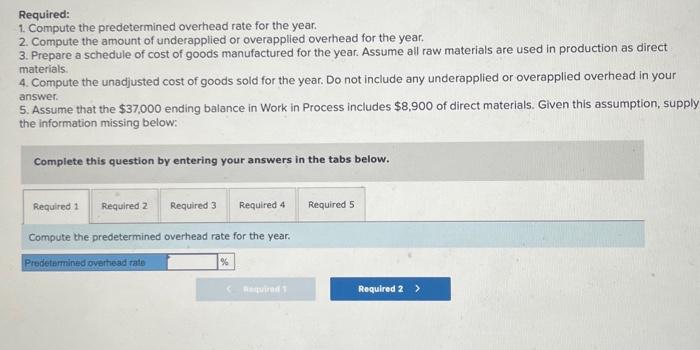 this question by entering your answers in the tabs below. Prepare a