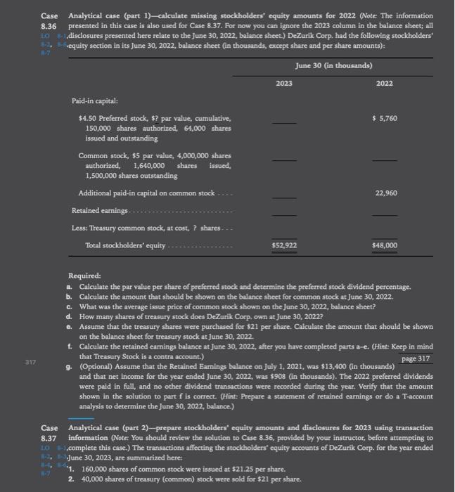 in full. Assume that ail 64,000 shares were outstanding throughout the year