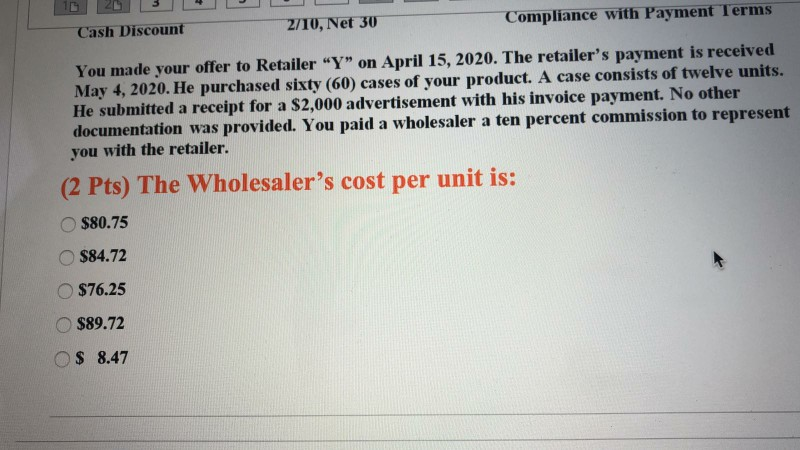 long sleeve shirts at $12.00 each and wants to achieve a 30%