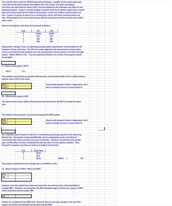 can someone please Help me do the Excel template with the computations.just