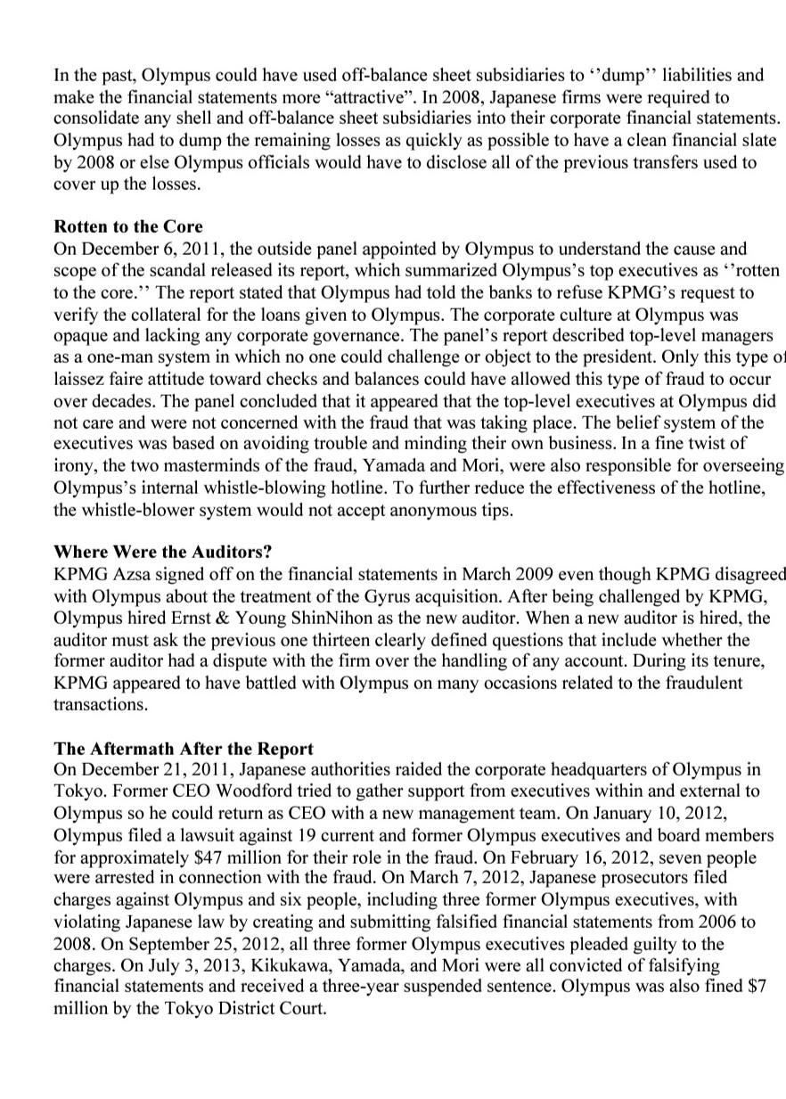 meet the minimum 150 -word required for each question): 1. If Olympus