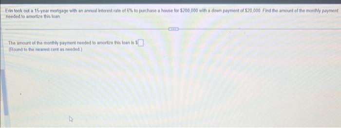 for the initial amount to be at least equal to the final