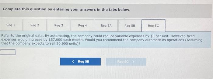 point in unit sales and dollar sales. 2. The president believes a