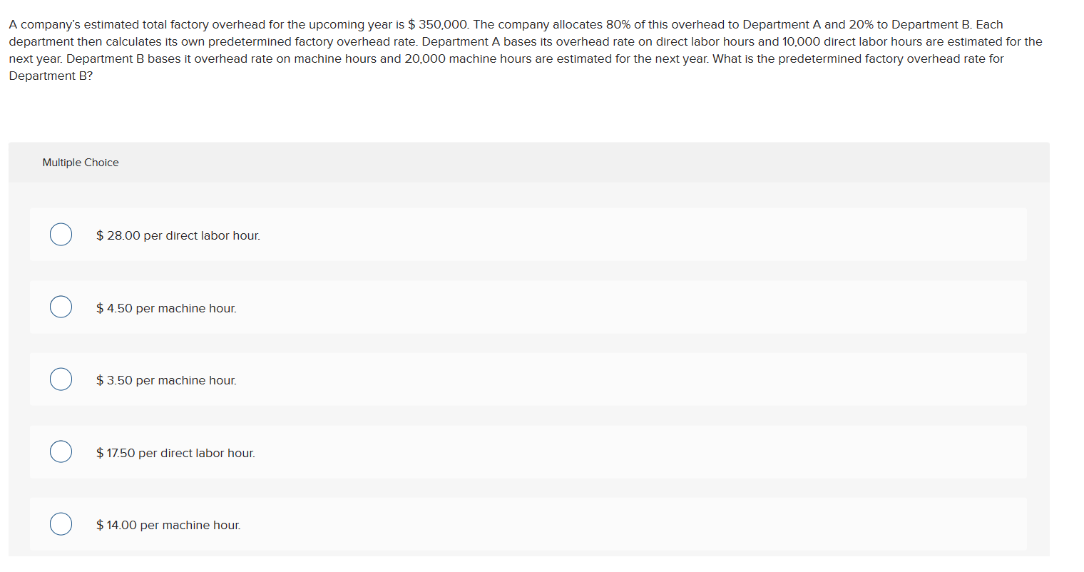 labor hour. $31.85 per direct labor hour. $82.80 per machine hours. $66.00