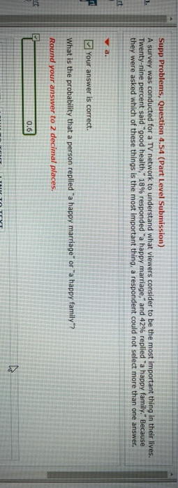  c pls 1. Supp Problems, Question 4.54 (Part Level Submission) A