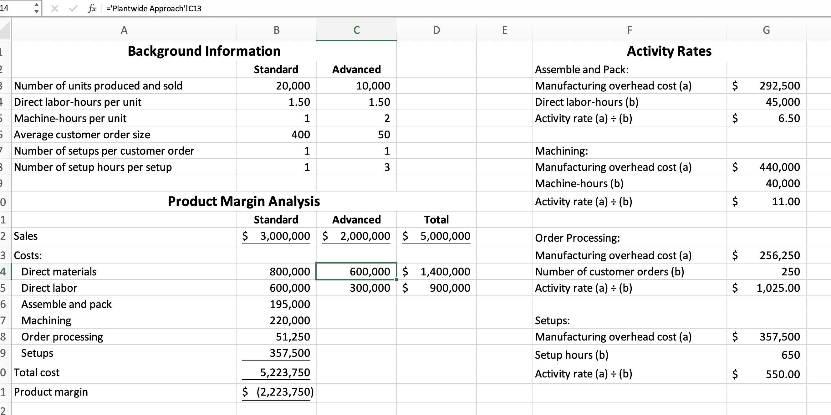 4. PLEASE HELP! check the Excel template attached below, which you will