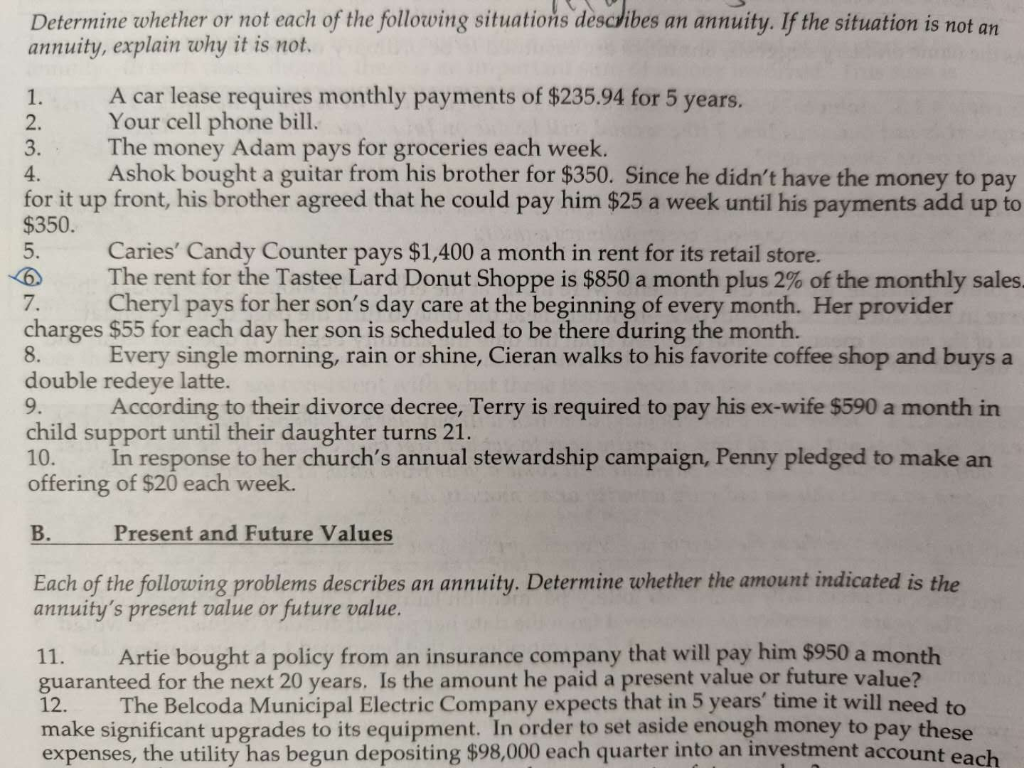 Question 6,14 and 24 only, with specific solution. tks Determine whether or