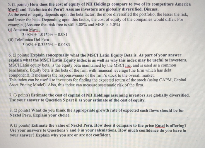  I need help with number 7 and 8 please. The answer