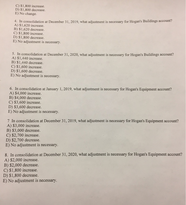 year corporation, acquires 70% of George Company on September 1,2019, and eef