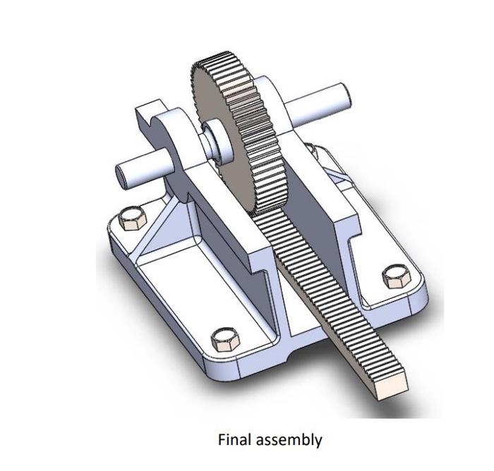 how can I do this with solidworks Final assembly