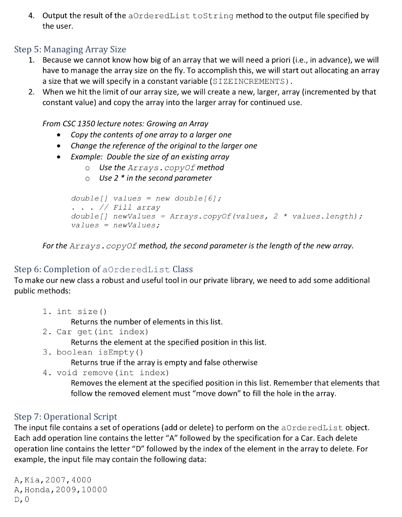 so that we can control the manner in which data is maintained