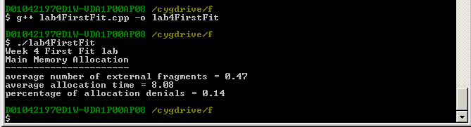 To simulate First Fit and Best Fit memory allocation algorithms using