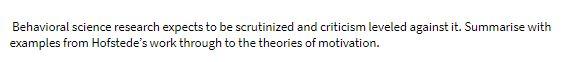 please make answer neat & clearly typed answer is better Behavioral science