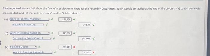 Molding Department. (a) Materials are added at the beginning of the process,